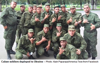 Cuban soldiers destined to Ukraine's war